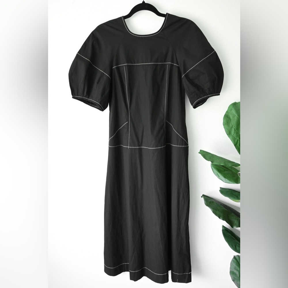Madewell Balloon Sleeve Dress New With Tags - Picture 2 of 8